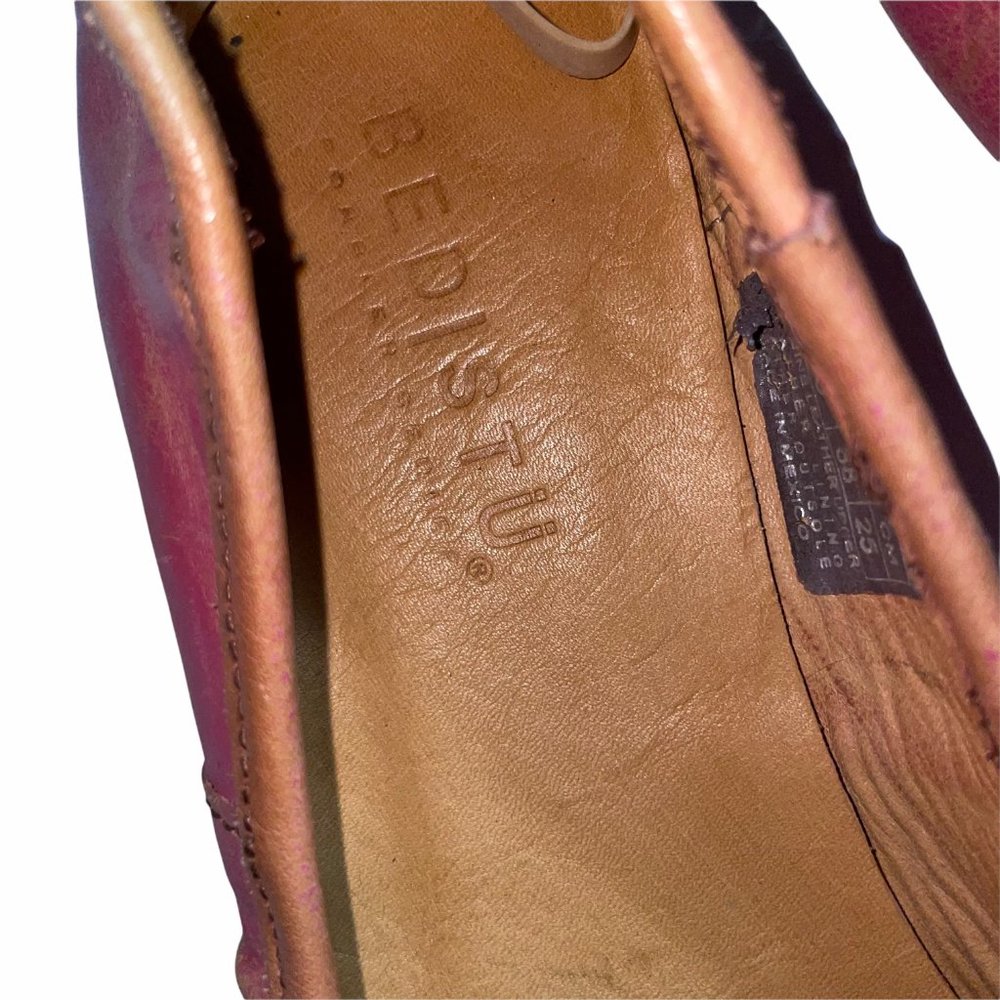 Bed Stu leather Step Cobbler Series Flats Women 8 - Picture 10 of 12